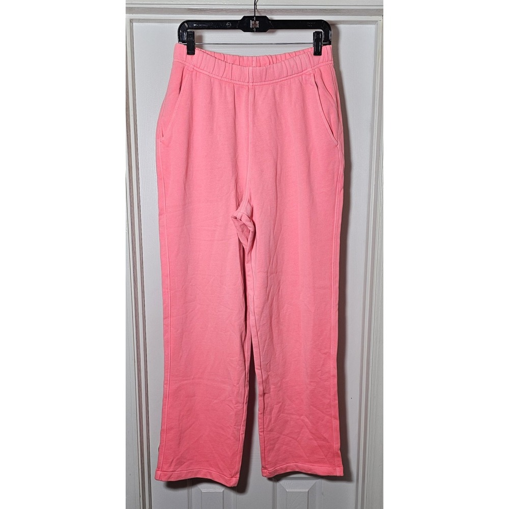 Savage X Fenty The Weekender Relaxed Terry Sweatpant Women's Size Medium Cherry